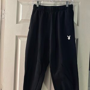 Black pacsun playboy sweats